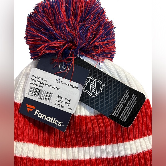 Montreal Canadiens Winter Hat / *BRAND NEW* - Picture 4 of 13